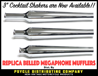 3" Cocktail-shaker mufflers Now Available!!