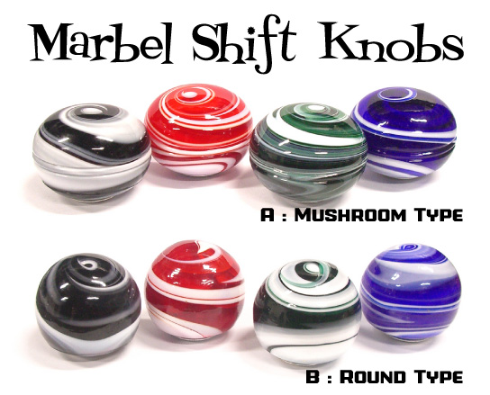 Marbel Shift Knobs マーブル シフト ノブ